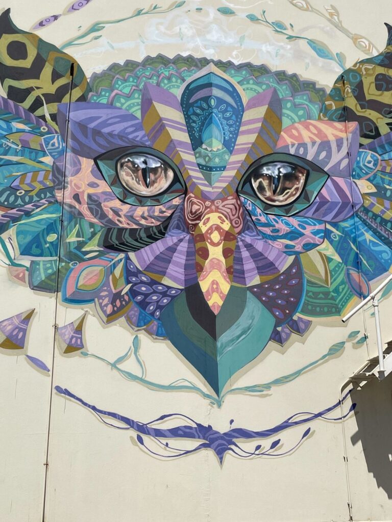 Mural police station San Nicolas Aruba